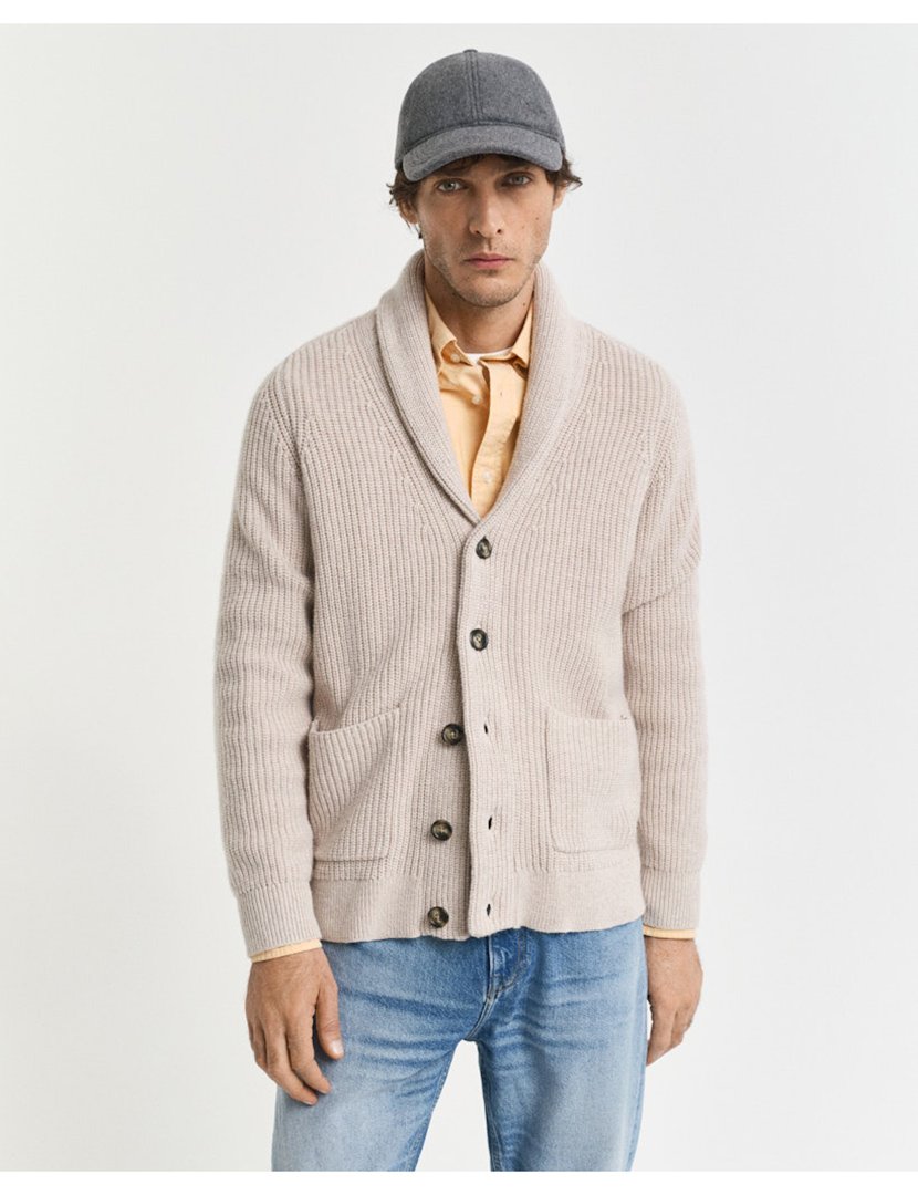 Cardigan Cinzento