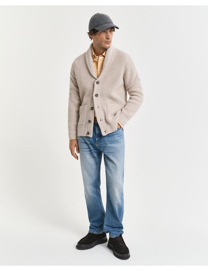 Cardigan Cinzento