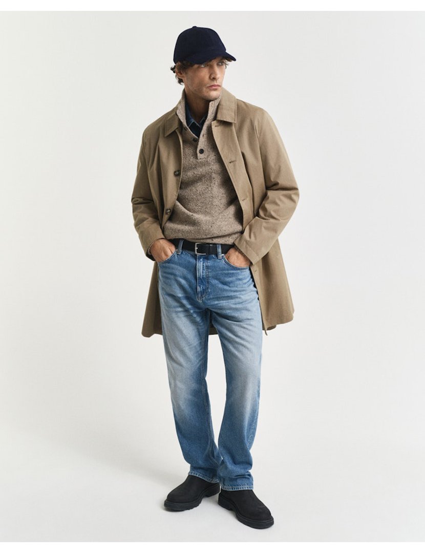 Pullover de malha Bege