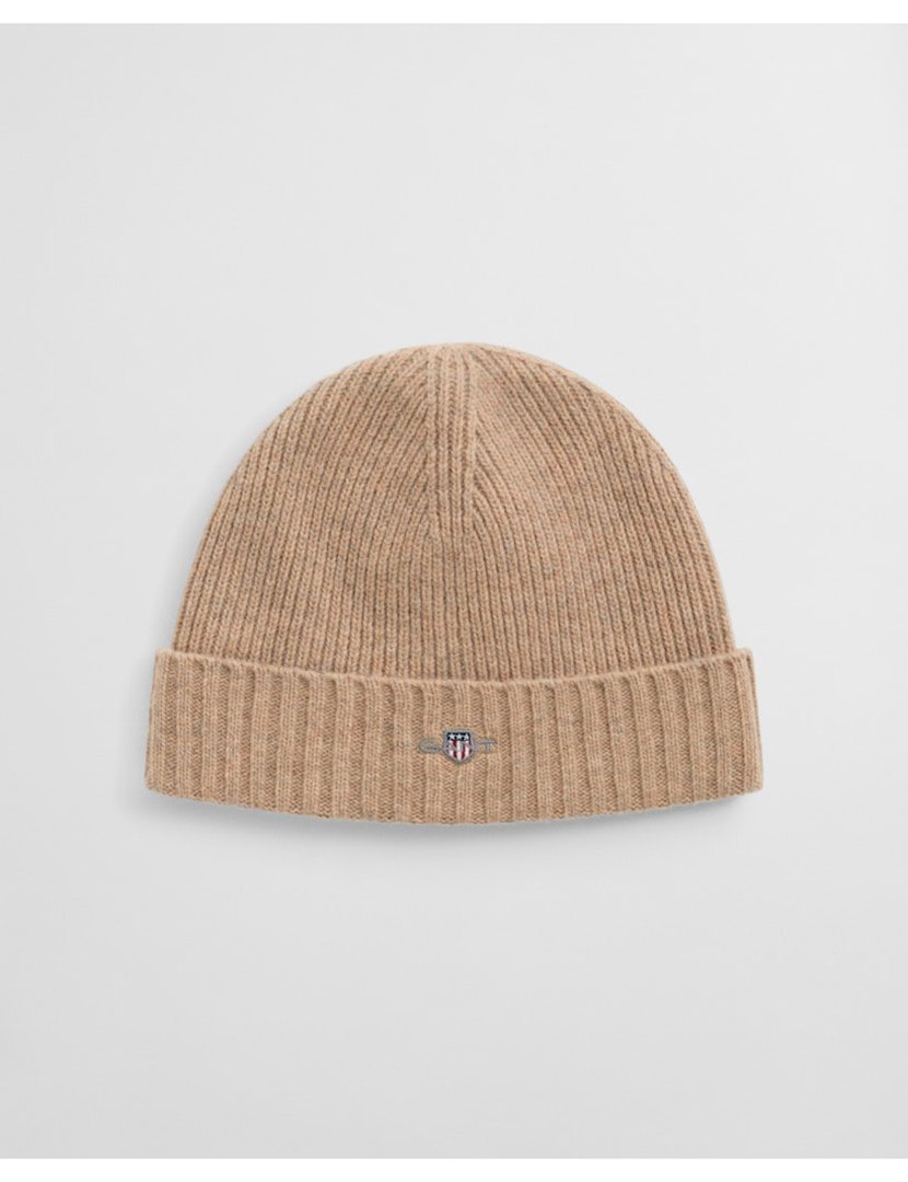 Gorro de lã Castanho