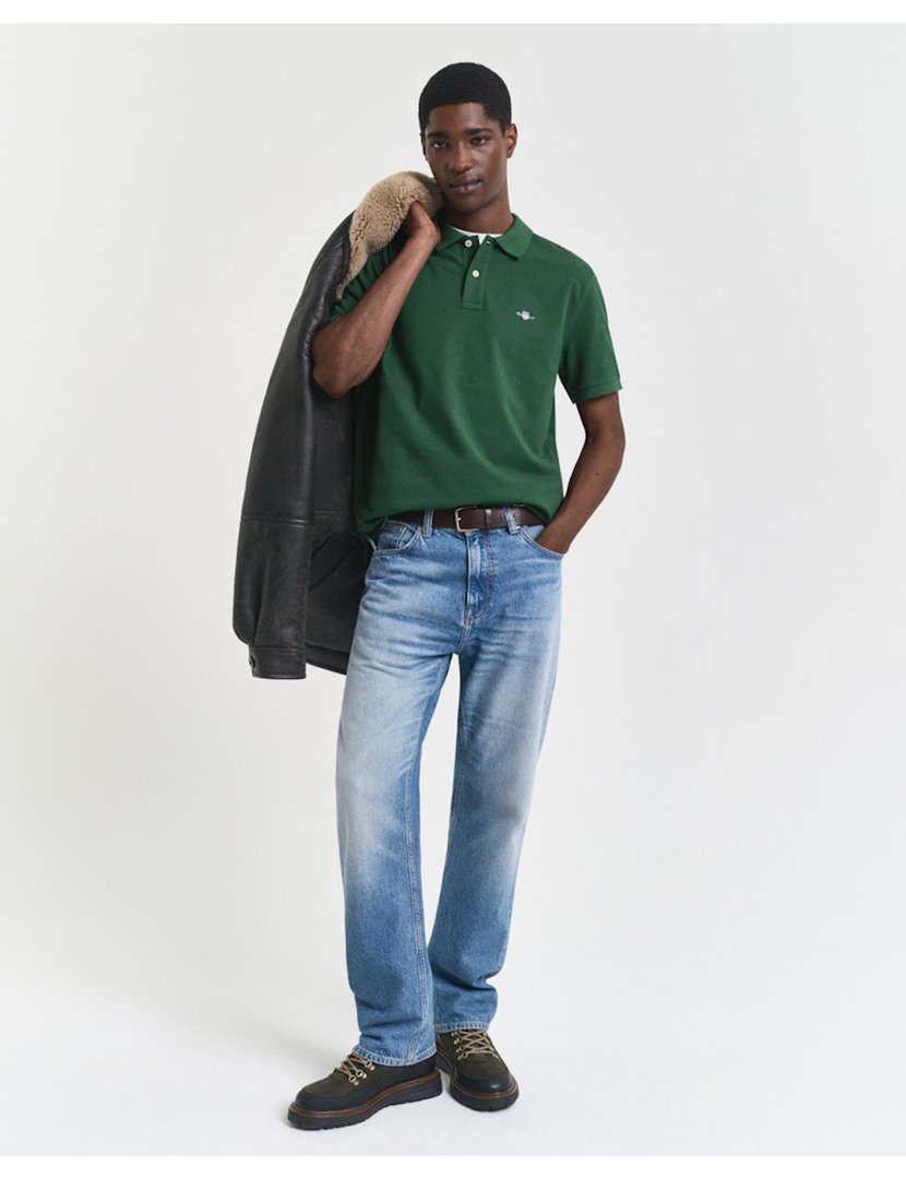 Pólo Clássico Regular Verde