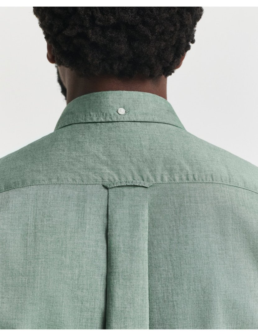 Camisa de manga comprida clássica Verde