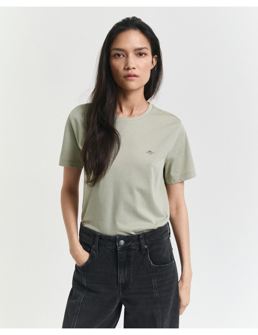 T-shirt regular shield Verde