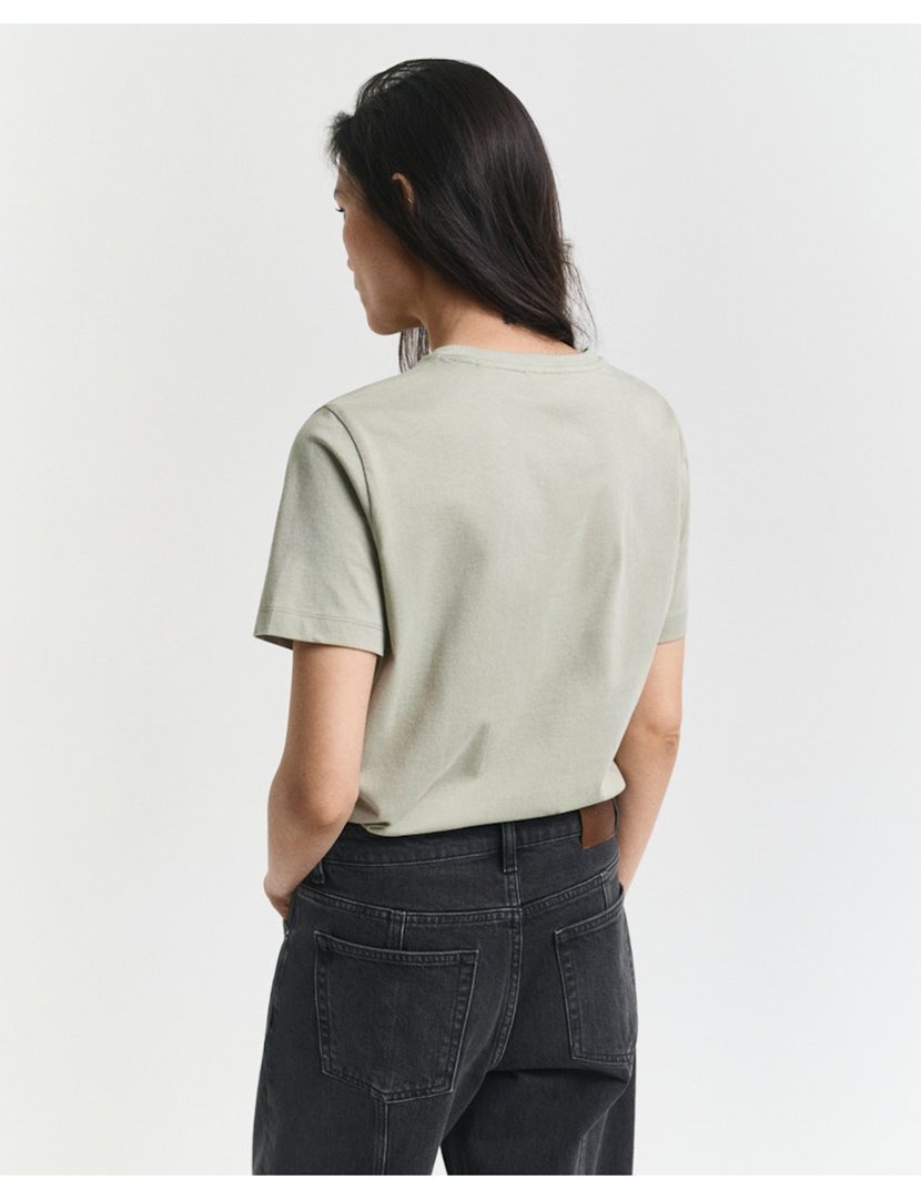 T-shirt regular shield Verde