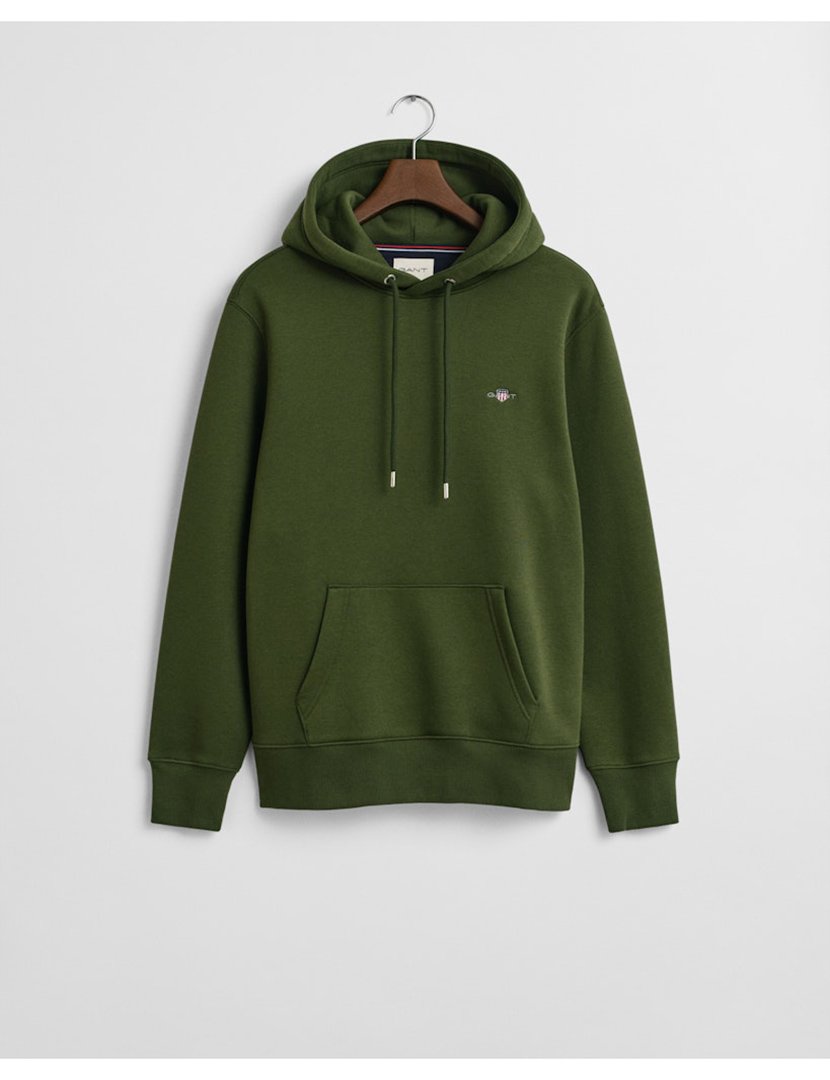 Sweatshirt com capuz Verde