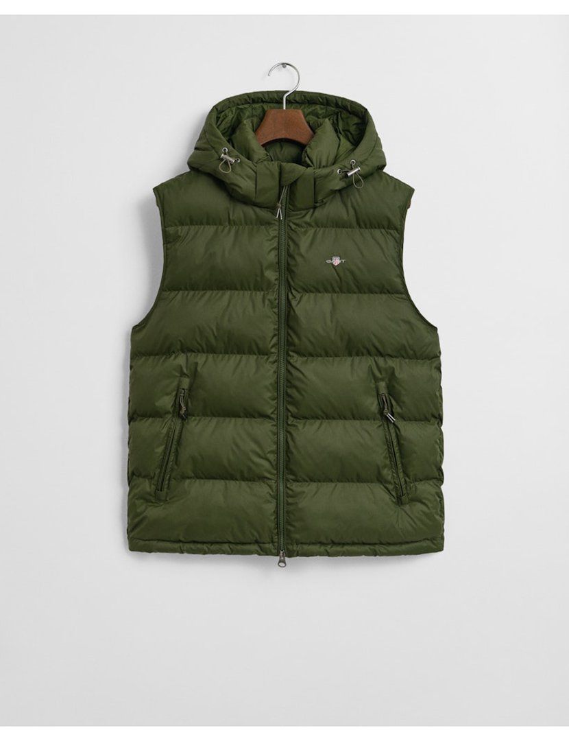 Colete acolchoado active cloud Verde