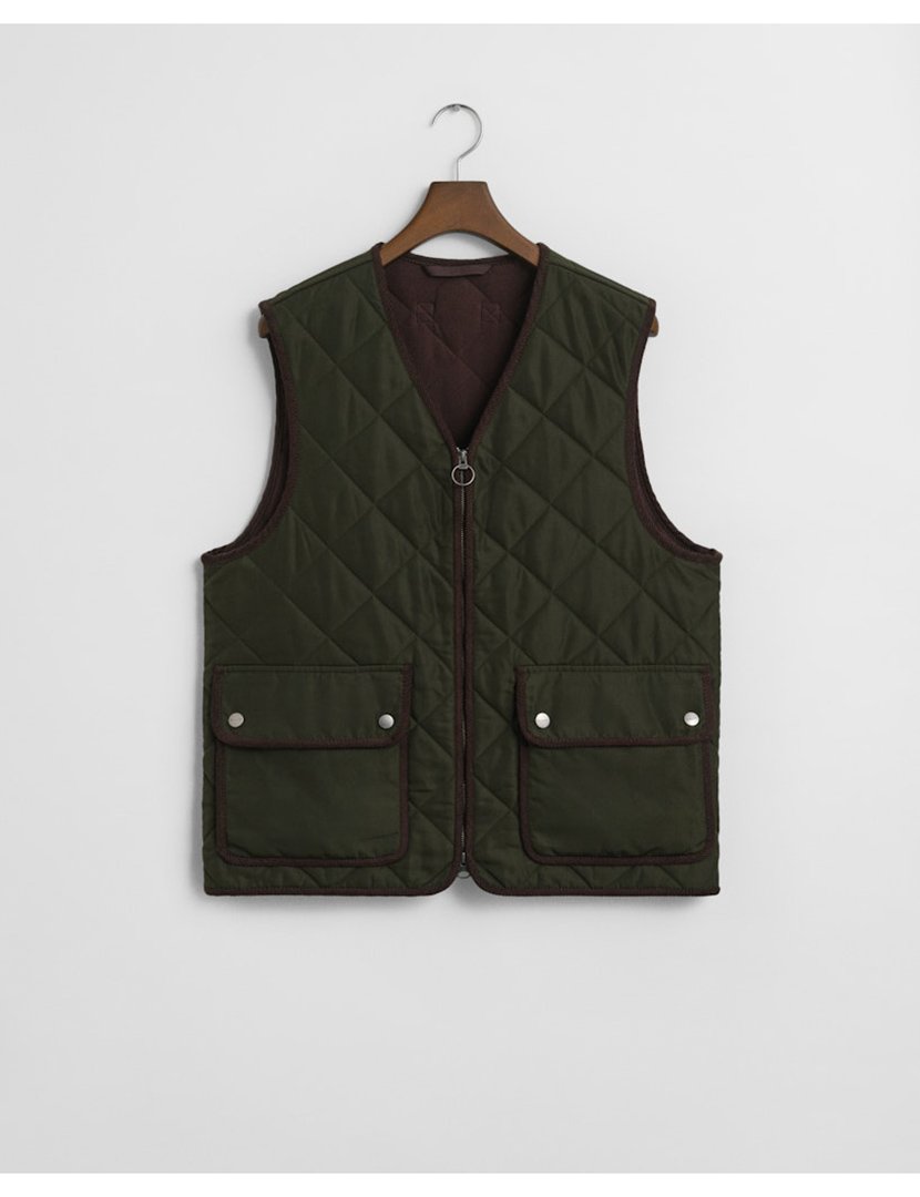 Colete acolchoado Verde