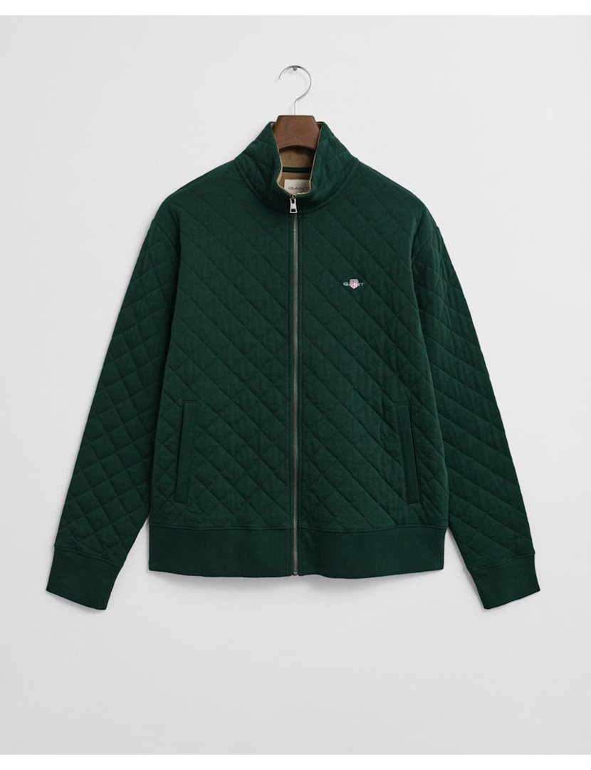 Casaco quilted Verde