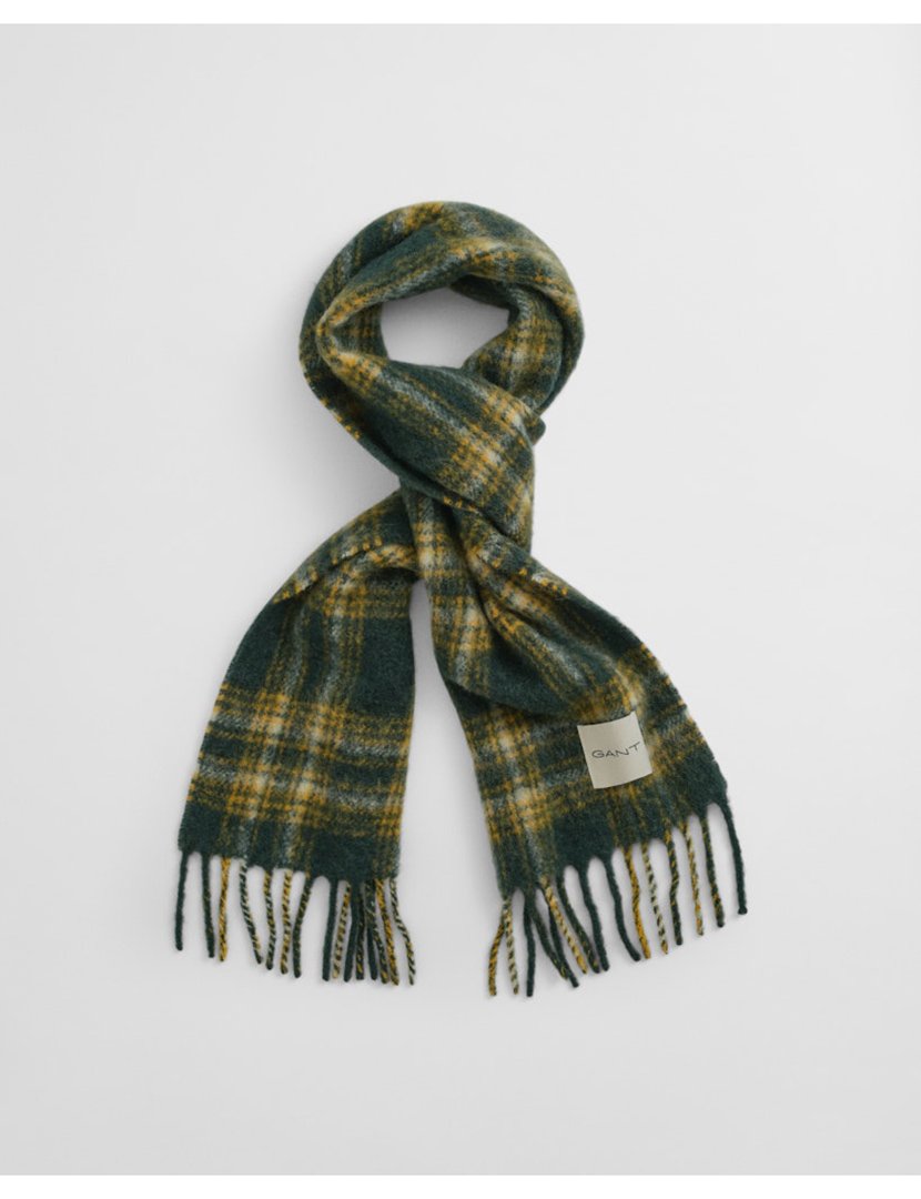 Cachecol alpaca Verde