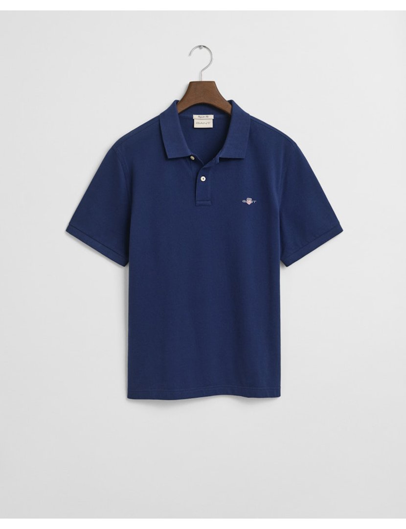 Pólo Clássico Regular Azul