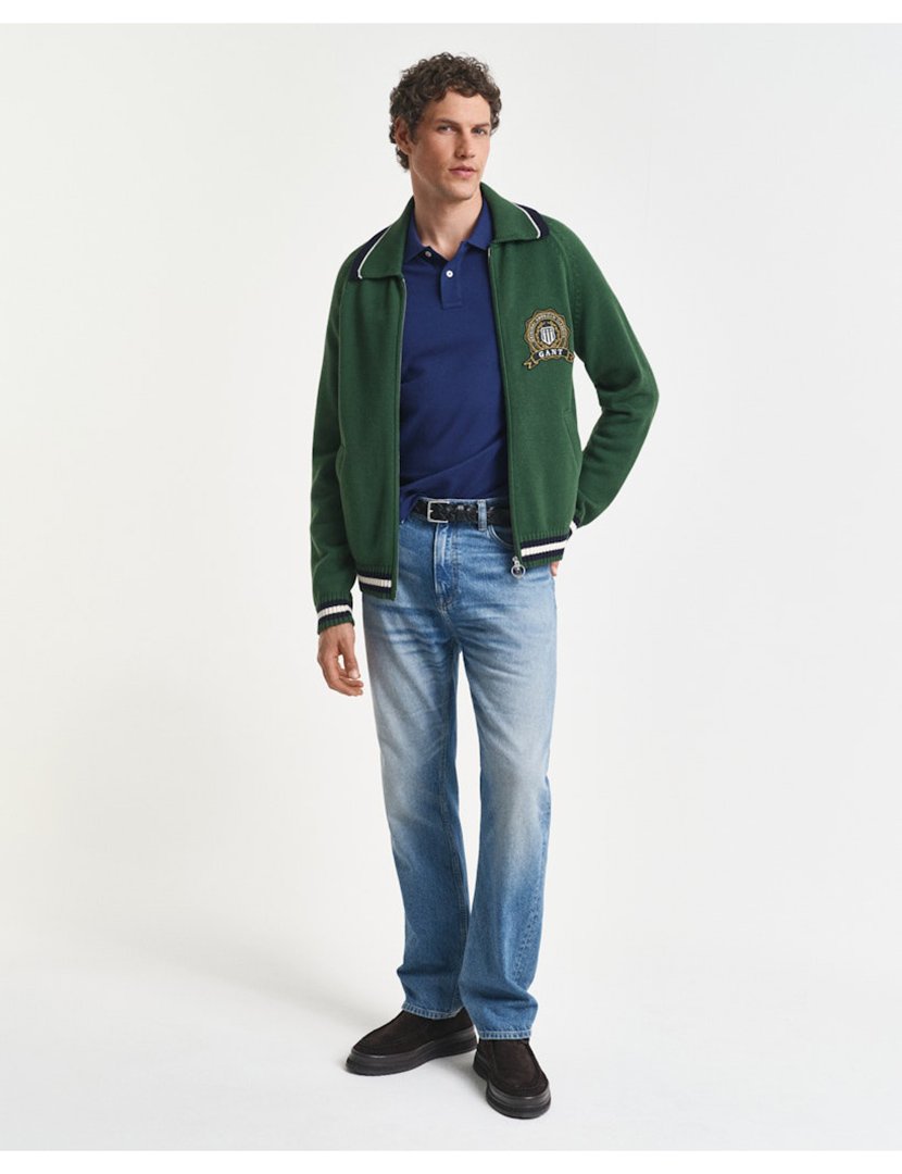 Pólo Clássico Regular Azul