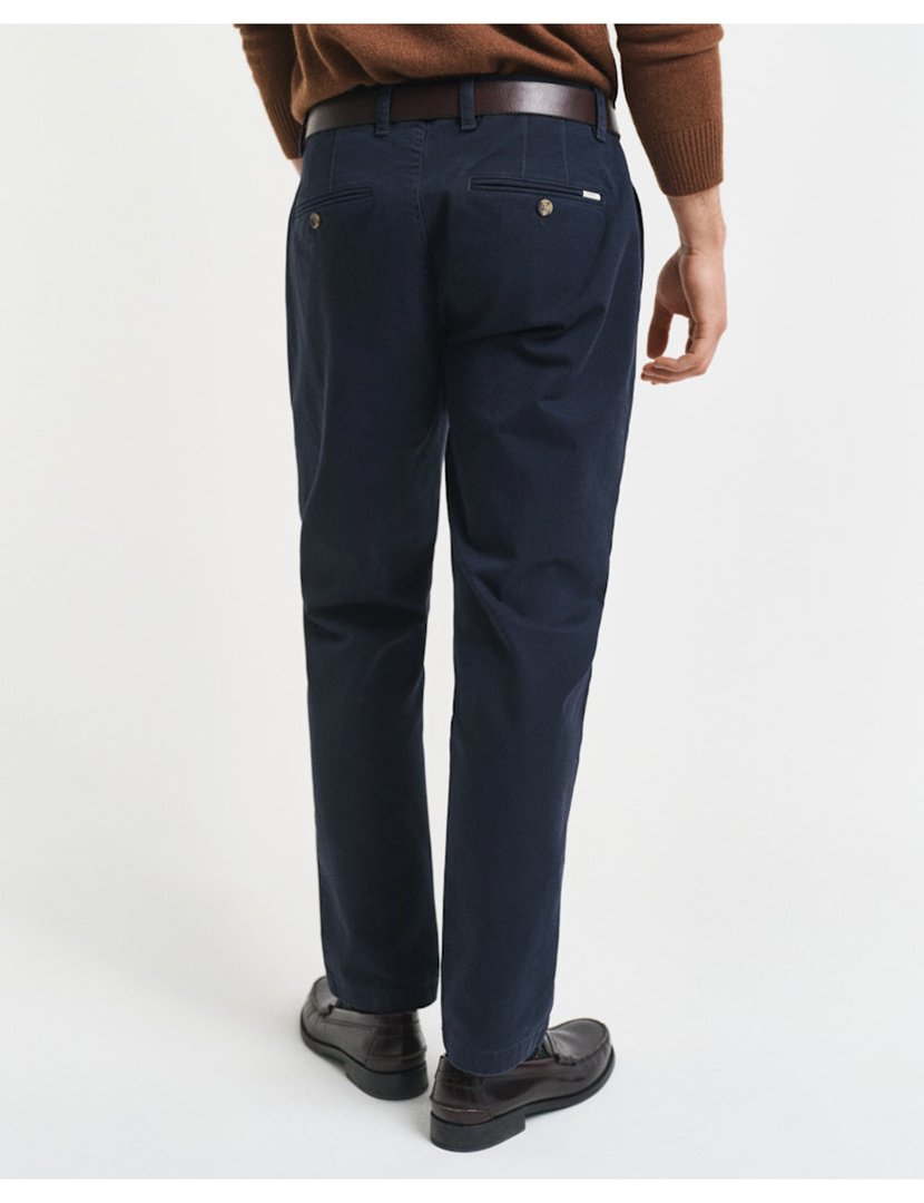 Calças Slim Super Chino Azul