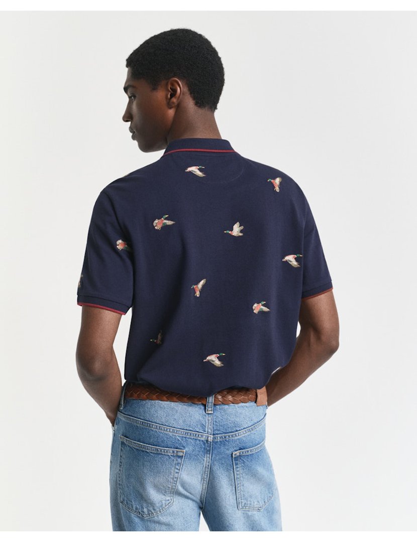 Pólo Masculino Azul