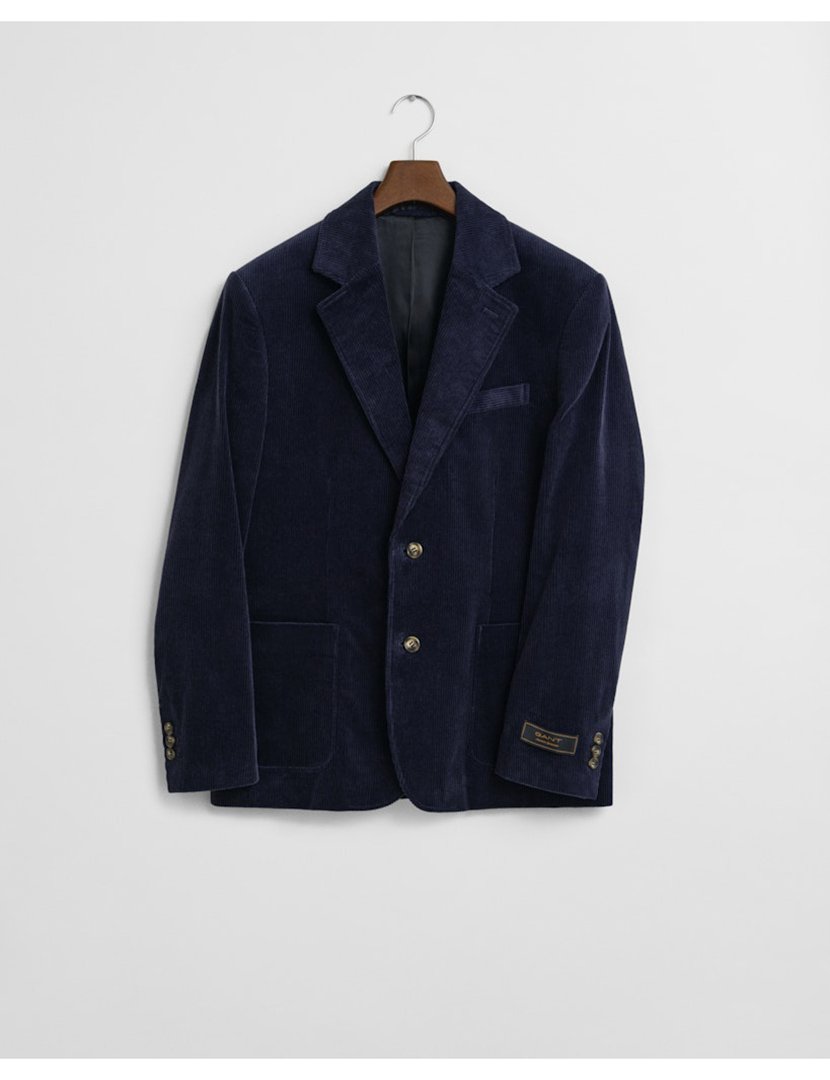Blazer de bombazina Azul