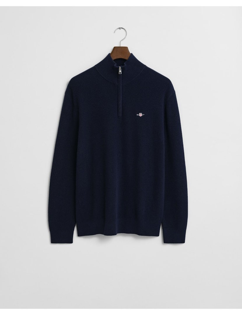 Pullover half-zip Azul