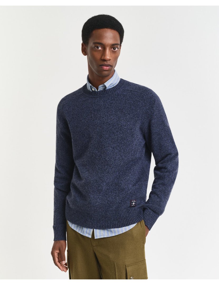 Camisola de malha Cinzento