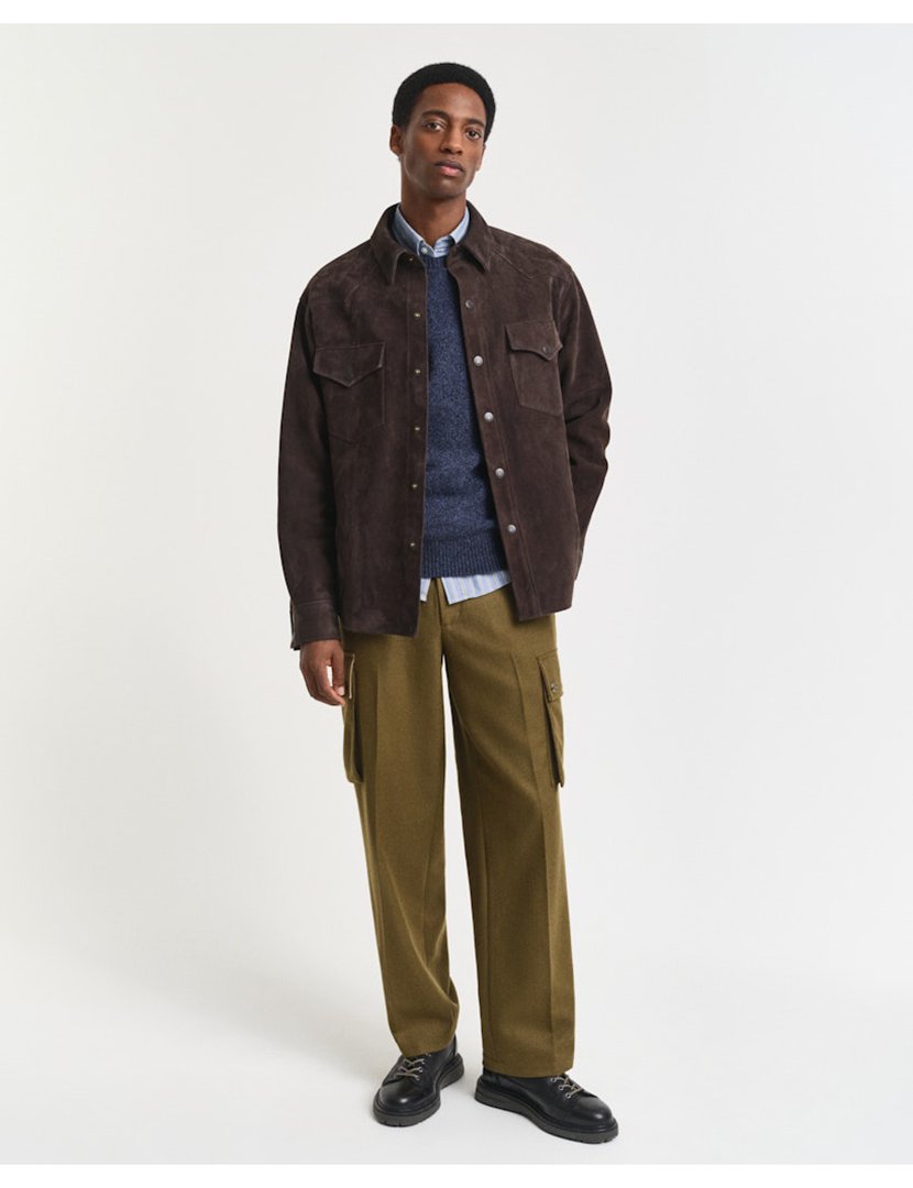 Camisola de malha Cinzento