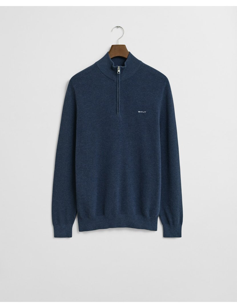 Camisola half-zip Azul