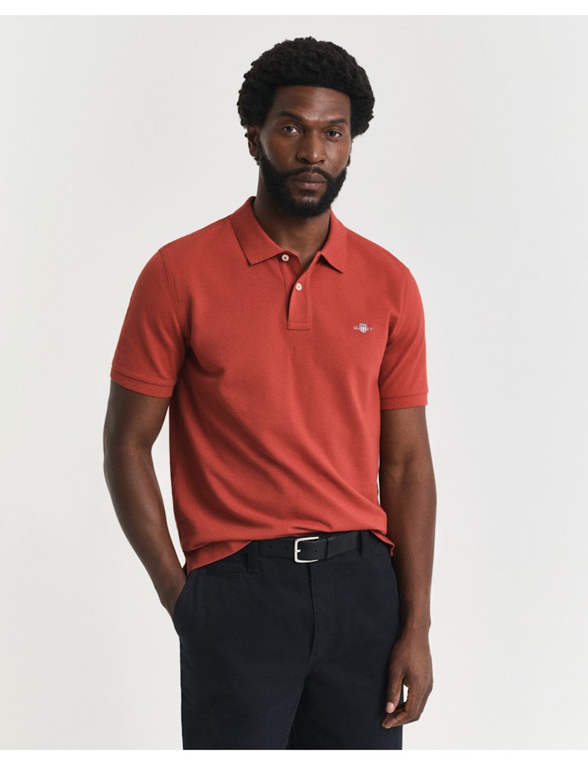 Pólo Clássico Regular Rosa