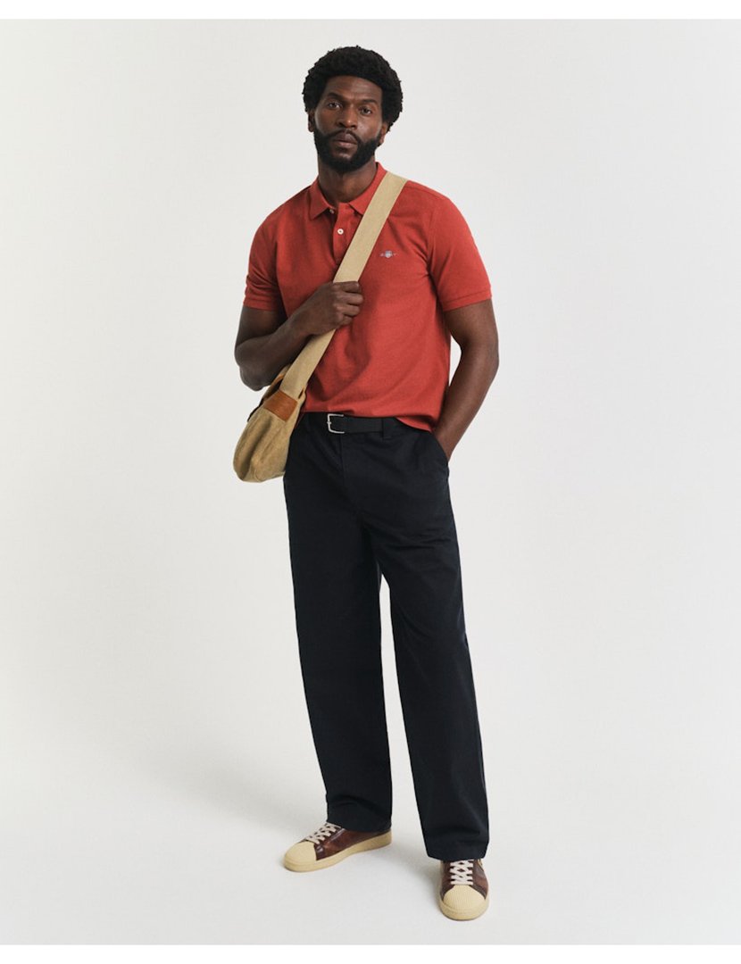 Pólo Clássico Regular Rosa