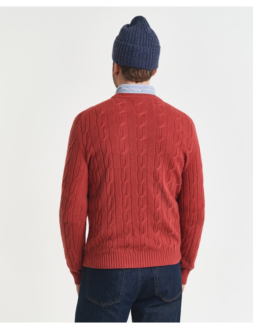 Camisola de lã Rosa