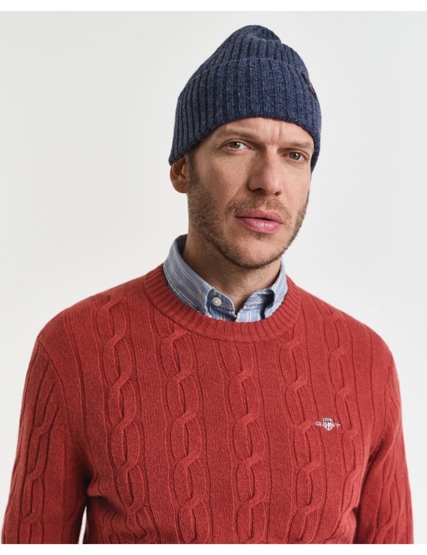 Camisola de lã Rosa