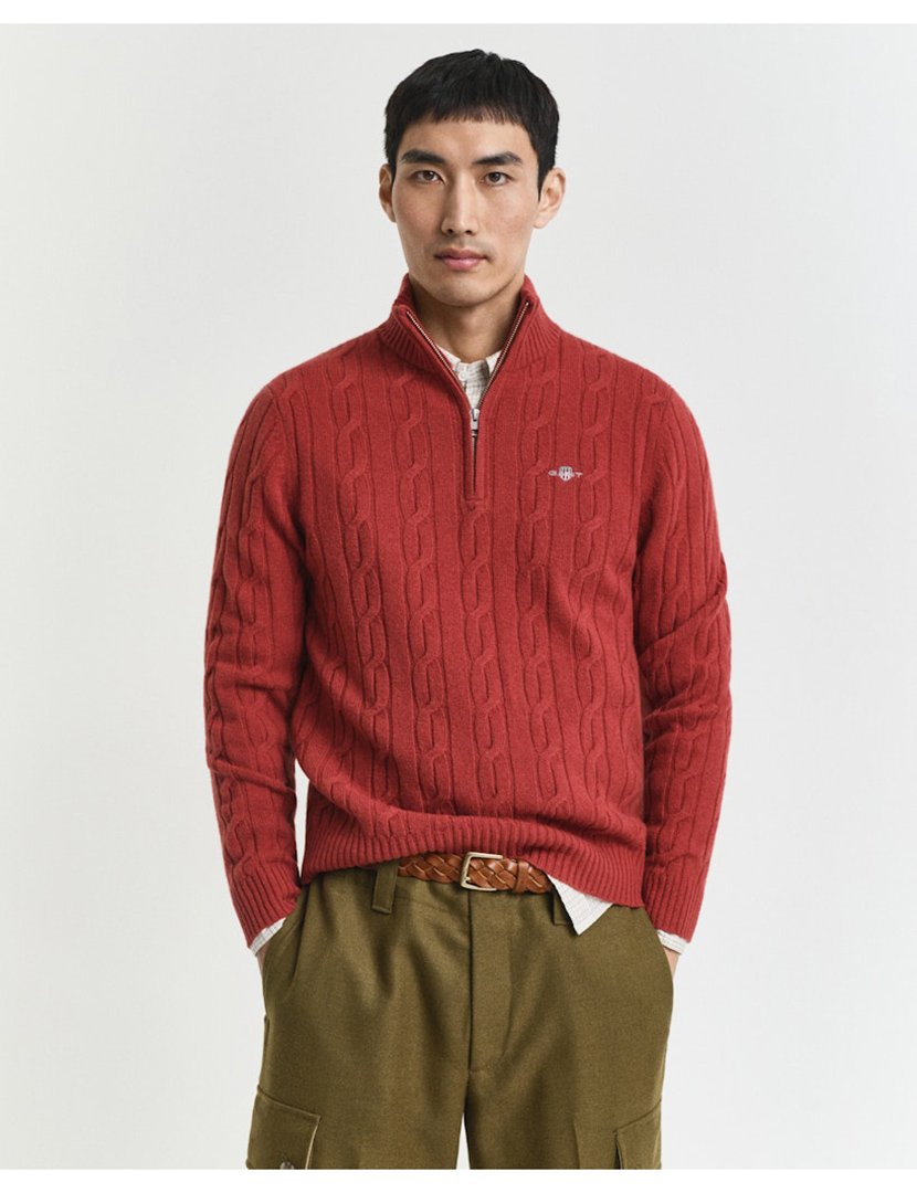 Pullover half-zip Rosa