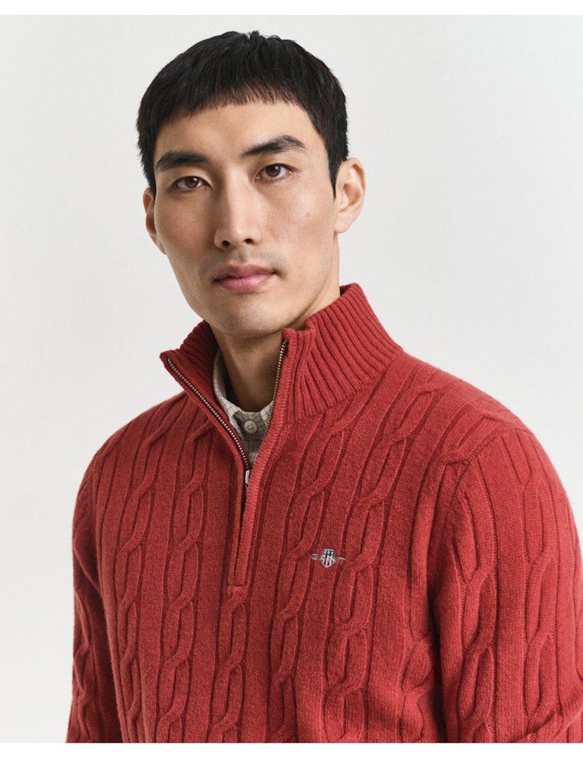 Pullover half-zip Rosa