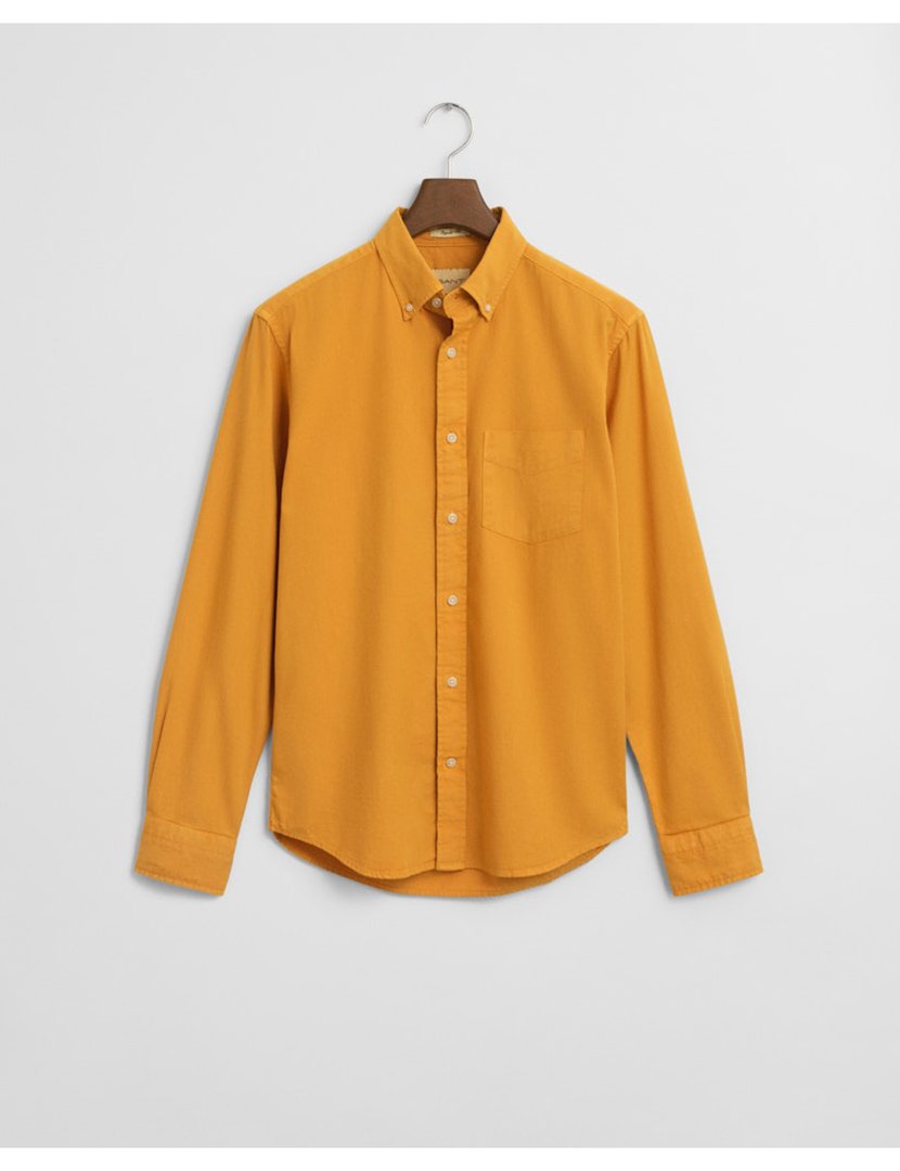 Camisa de manga comprida Amarelo
