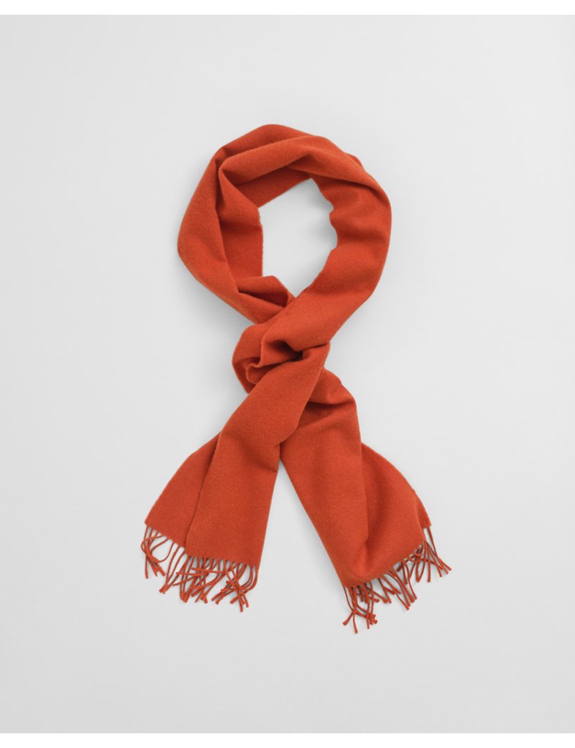 Cachecol de lã Laranja