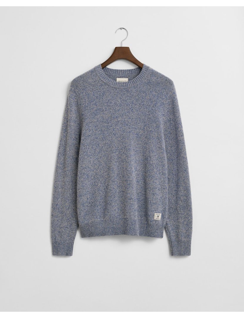 Camisola de malha Azul