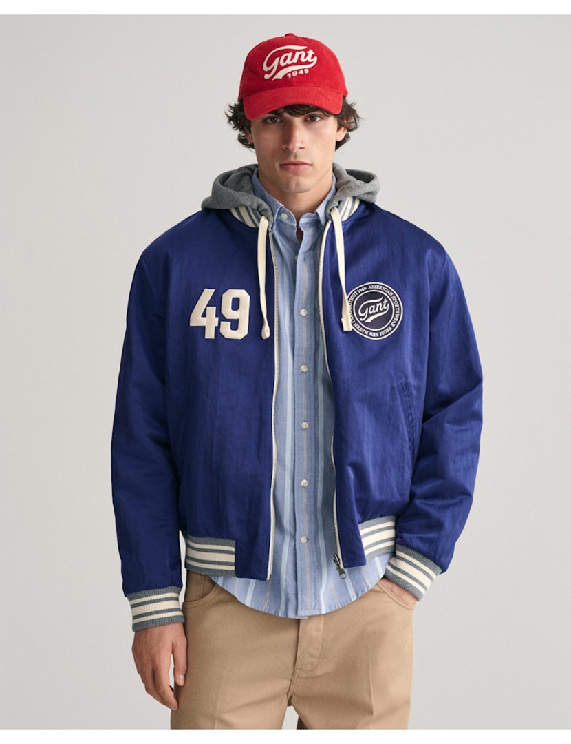 Casaco Varsity reversível Azul