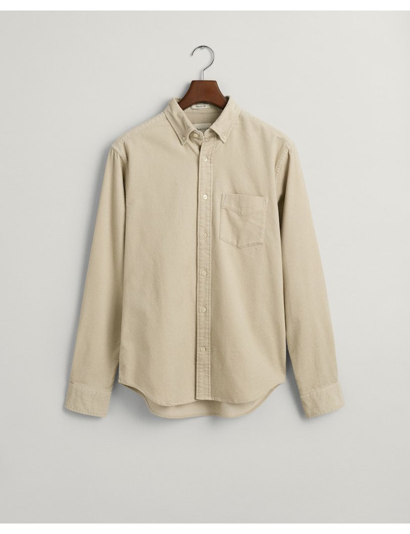 Camisa de manga comprida Bege