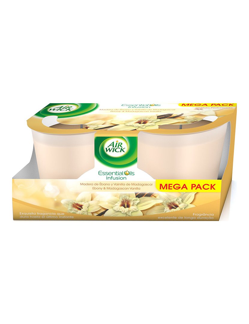 Pack Duo Vela Ambientadora Baunilha
