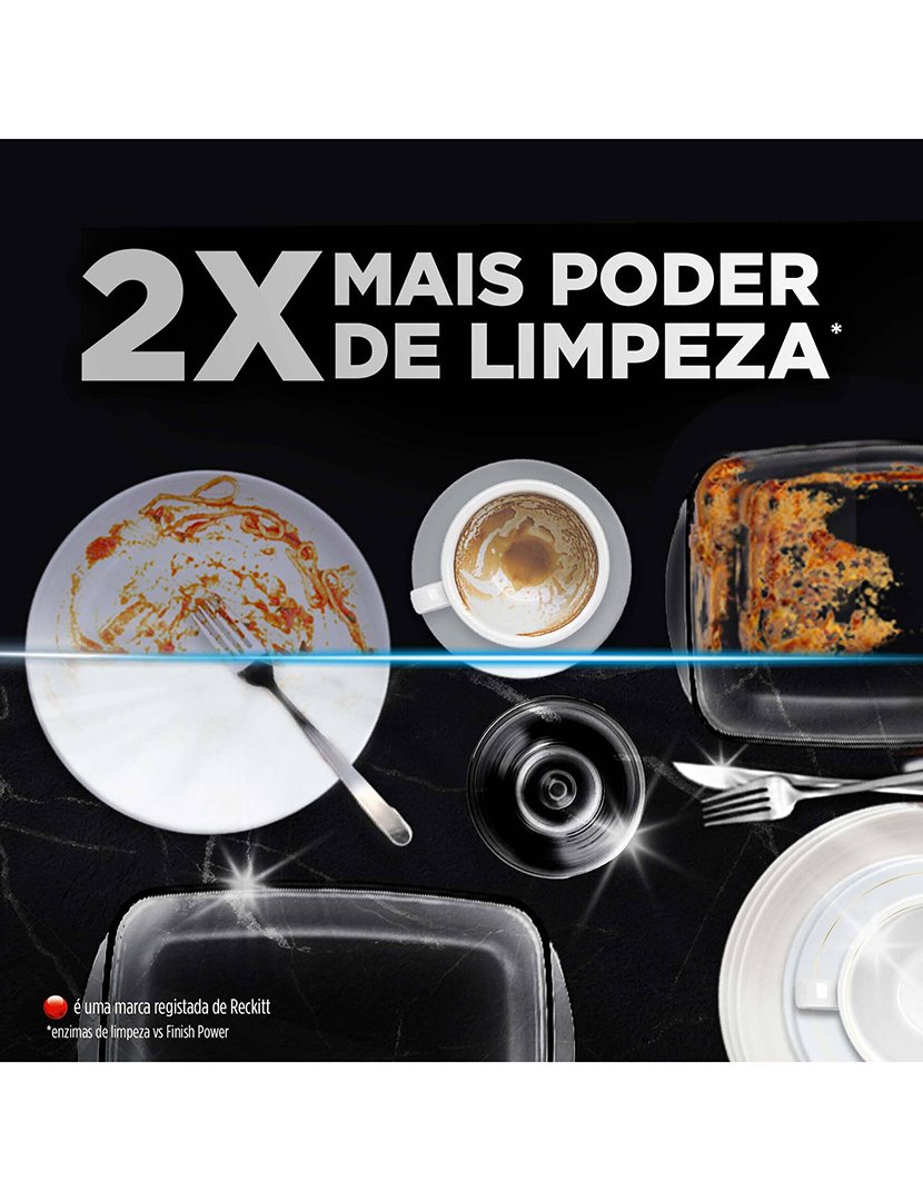 Detergente Máquina Loiça Pastilhas Ultimate Finish 32 Pastilhas