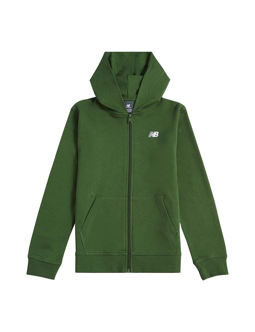 Sweatshirt com fecho Small Logo Verde