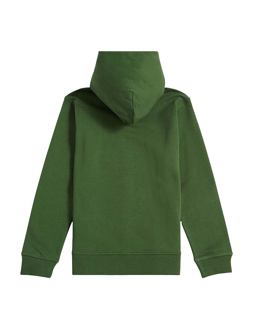 Sweatshirt com fecho Small Logo Verde