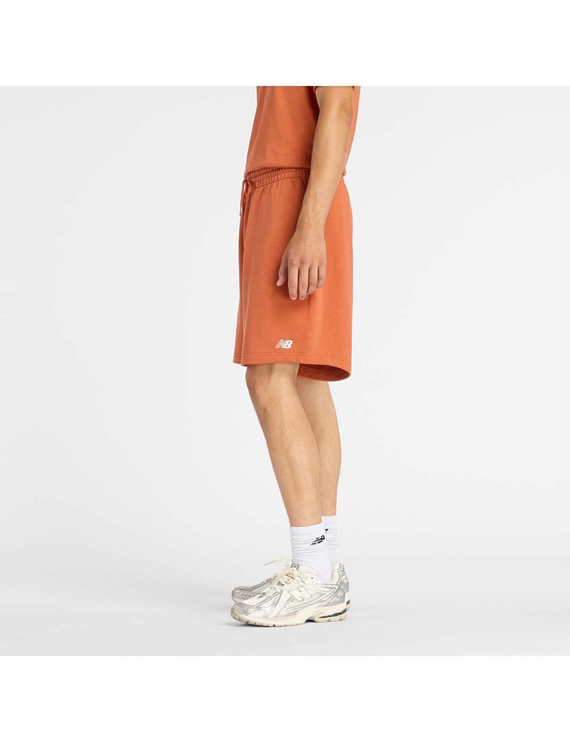 Calções French Terry 7" Sport Essentials Vermelho