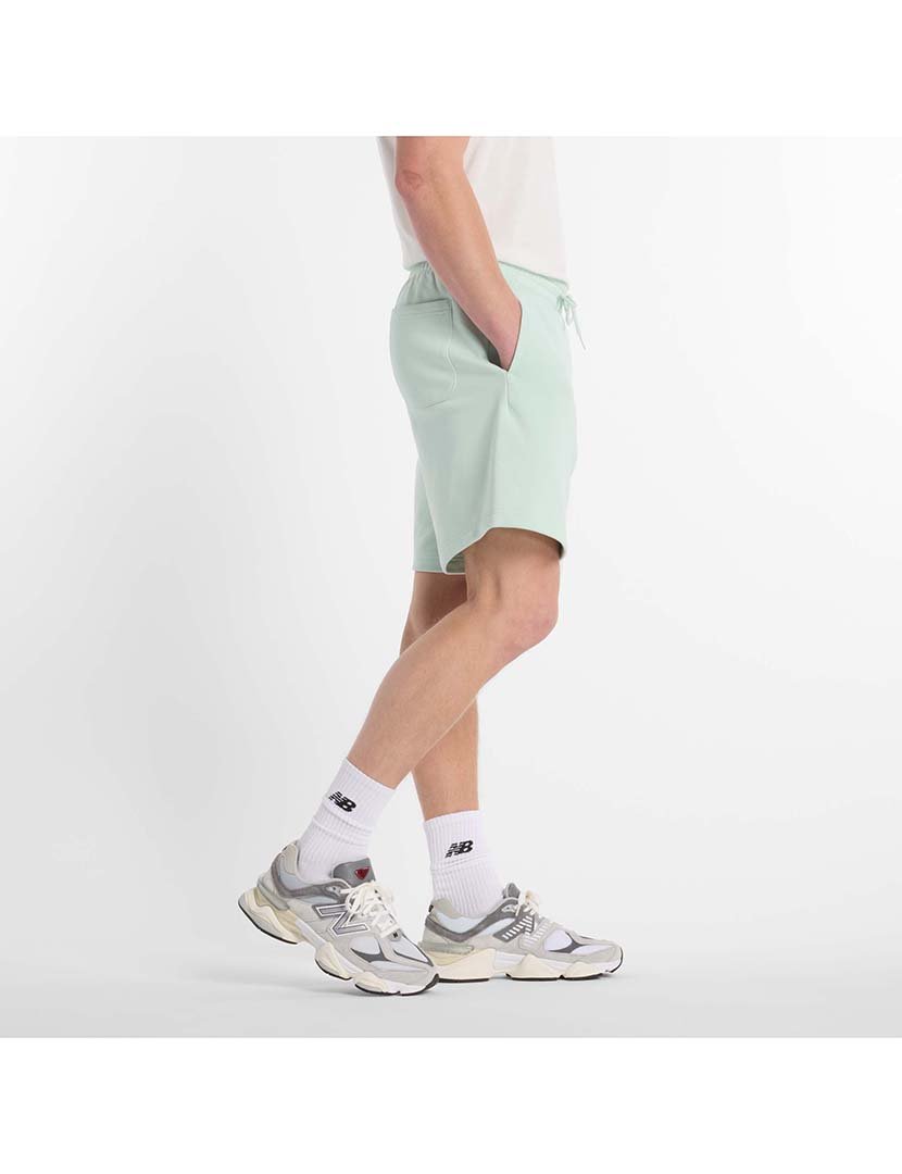 Calções French Terry 7" Sport Essentials Verde