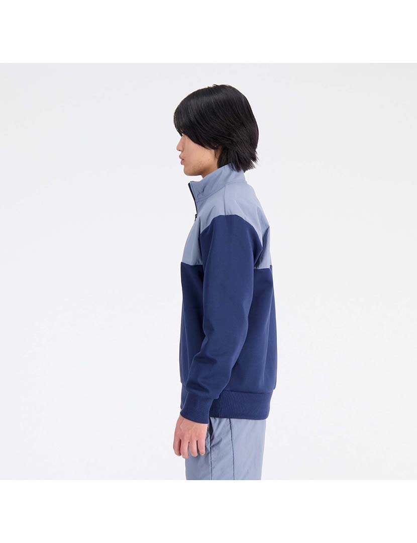 Sweatshirt half-zip NB Athletics Tech Fleece Azul