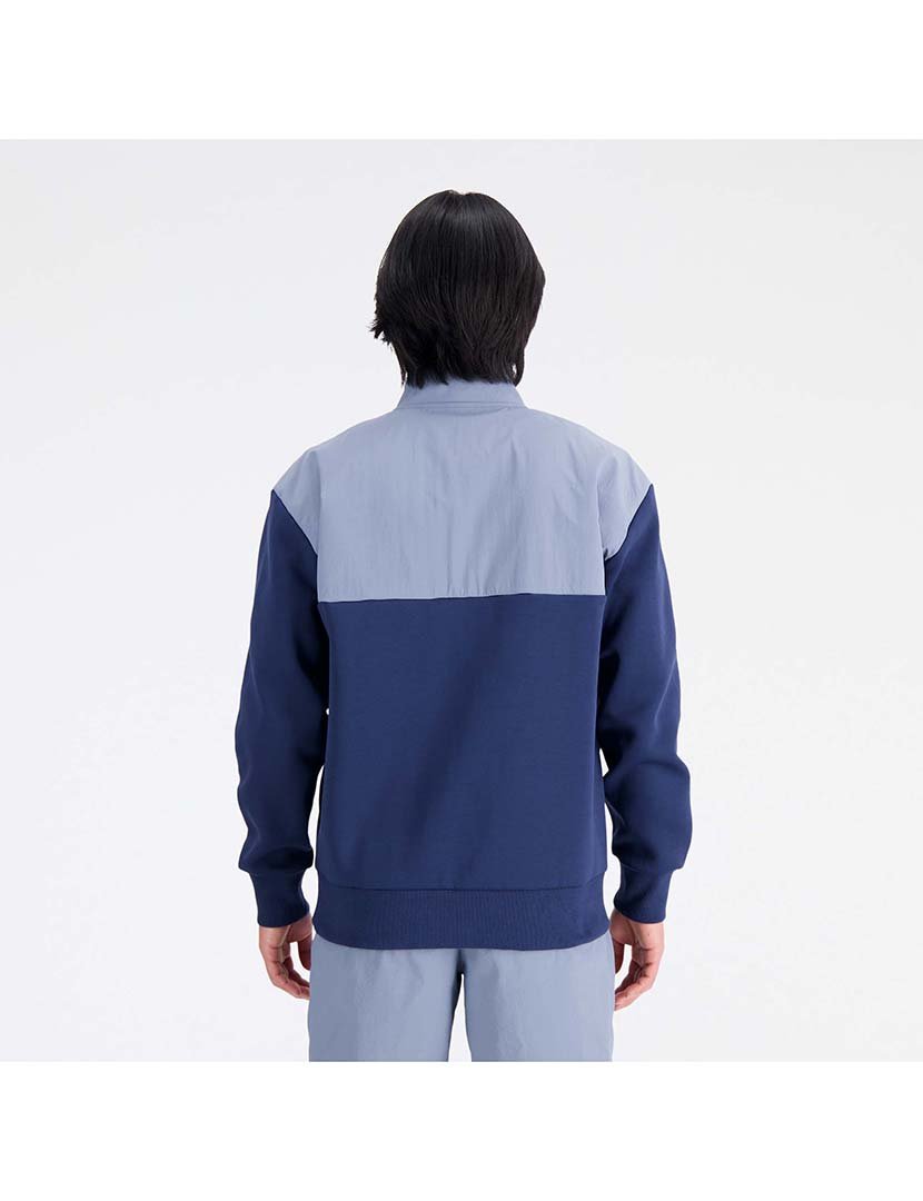 Sweatshirt half-zip NB Athletics Tech Fleece Azul