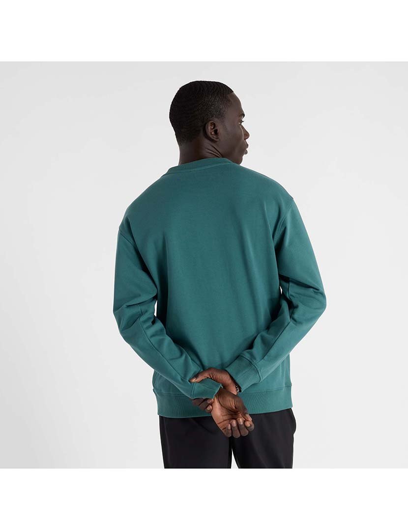 Sweatshirt Athletics Premium Logo Crew Verde