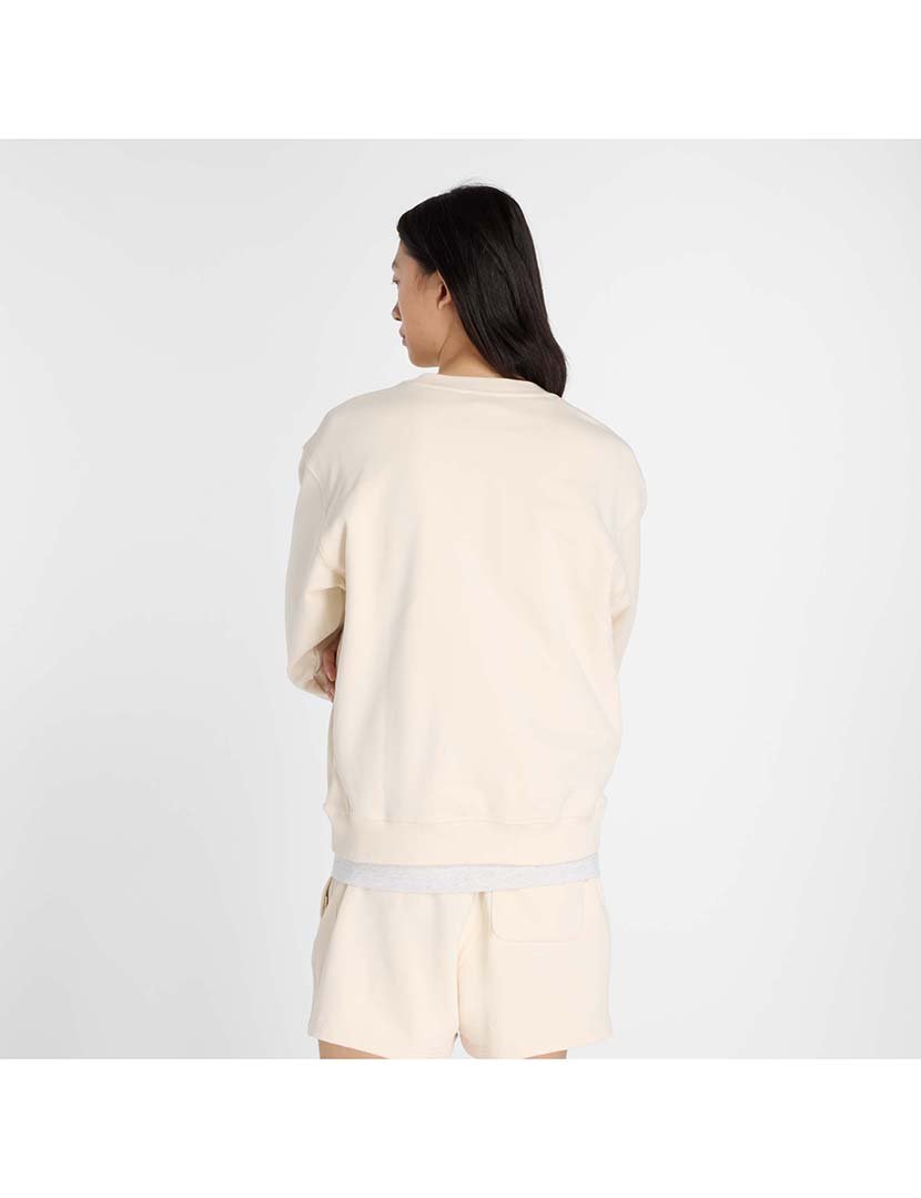 Sweatshirt Athletics Premium Logo Crew Branco