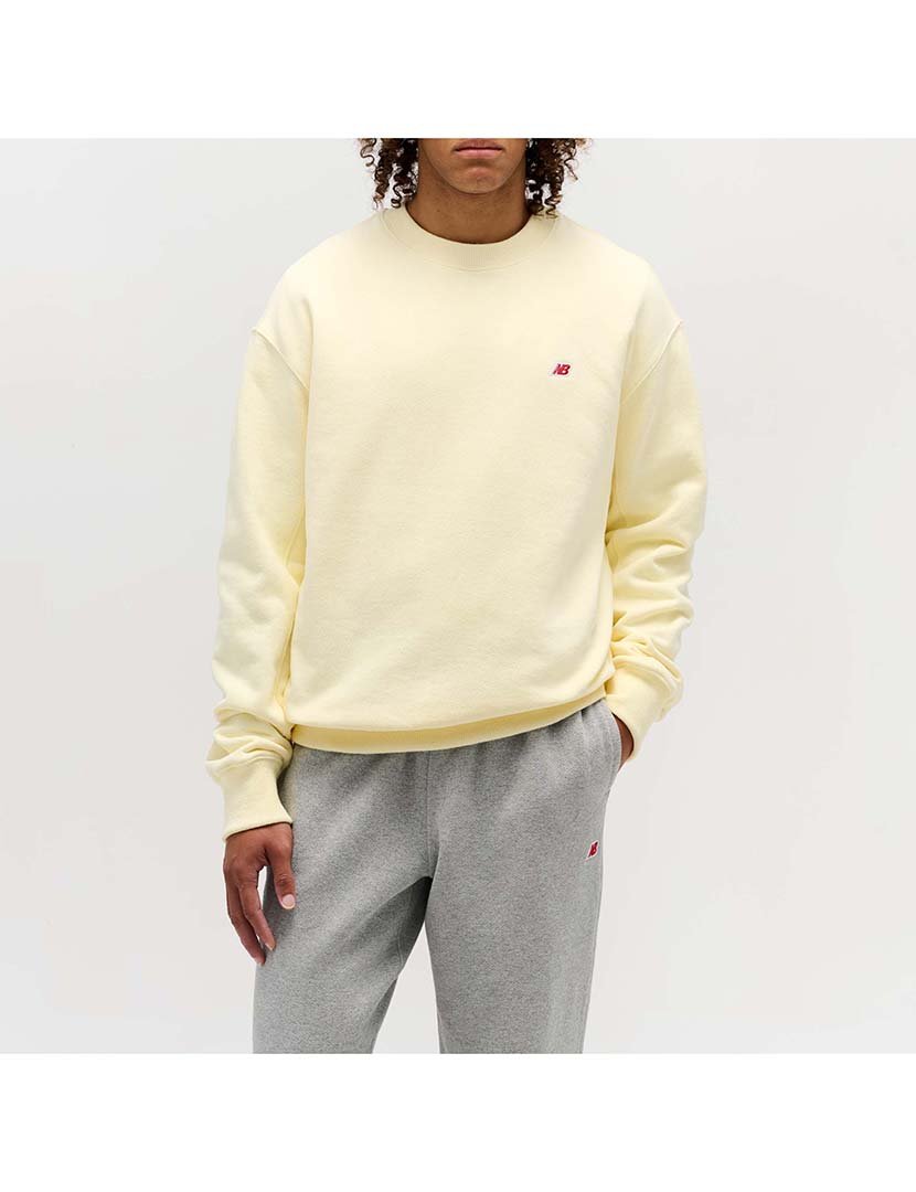 Sweatshirt Made in USA Core Crewneck Amarelo