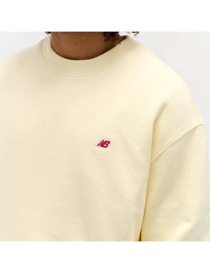 Sweatshirt Made in USA Core Crewneck Amarelo