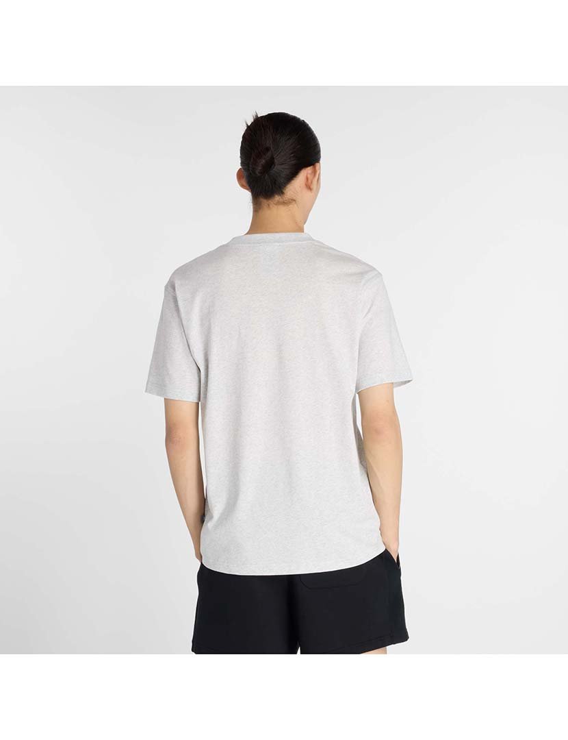 T-Shirt Relaxed Athletics Premium Cinzento