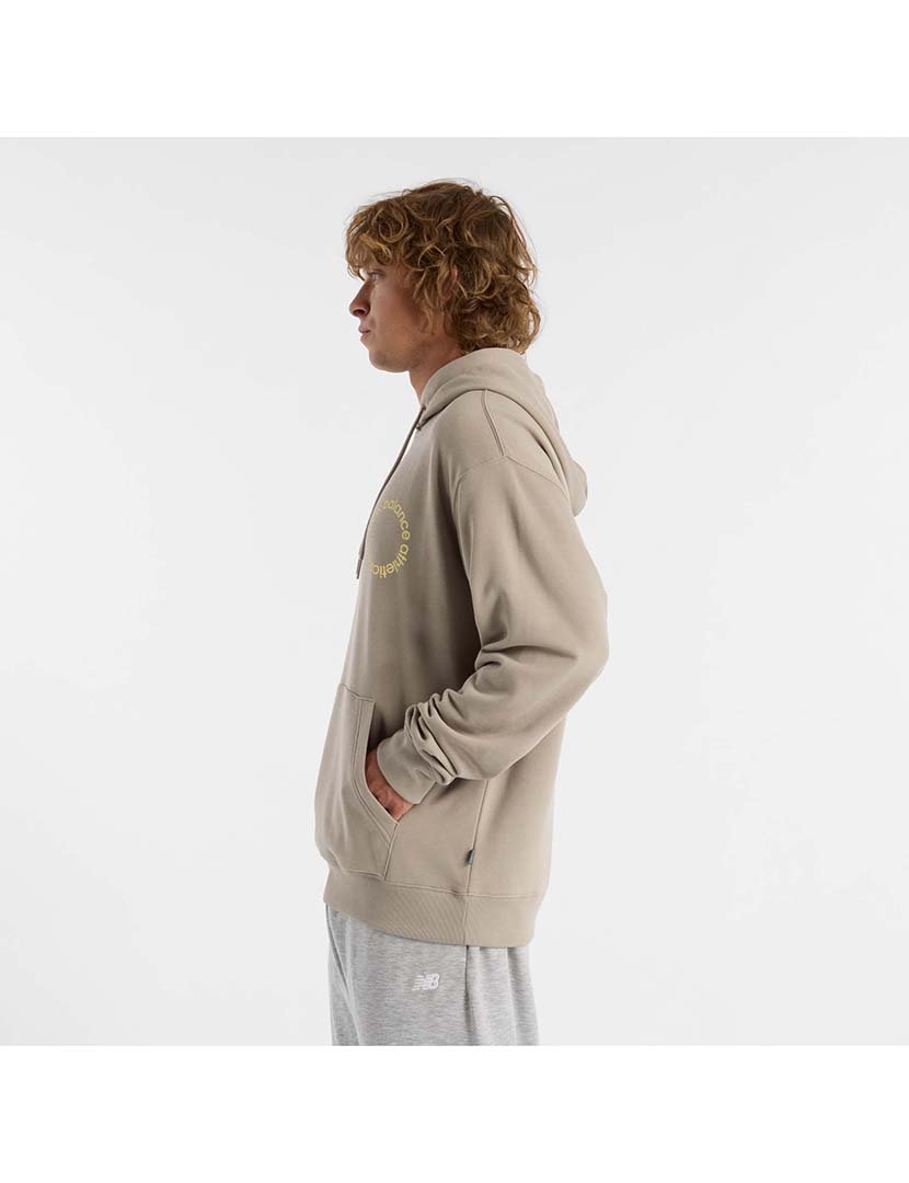 Sweatshirt Logo Circular Bege