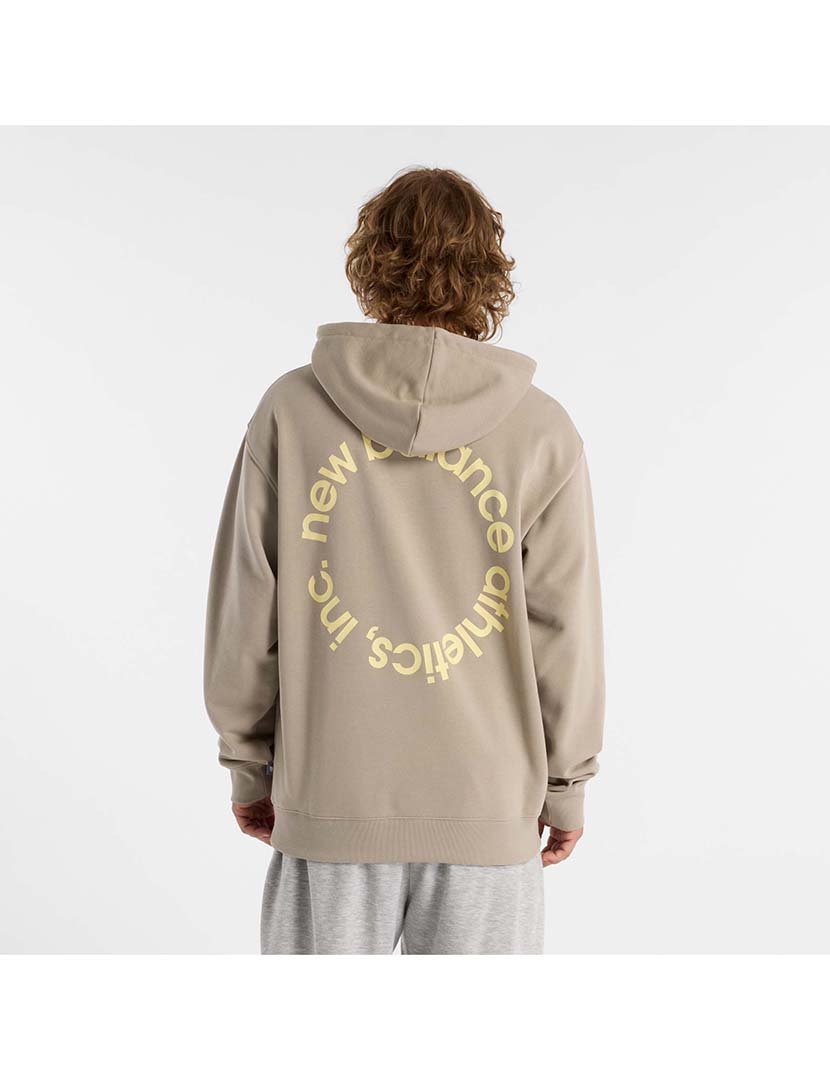 Sweatshirt Logo Circular Bege