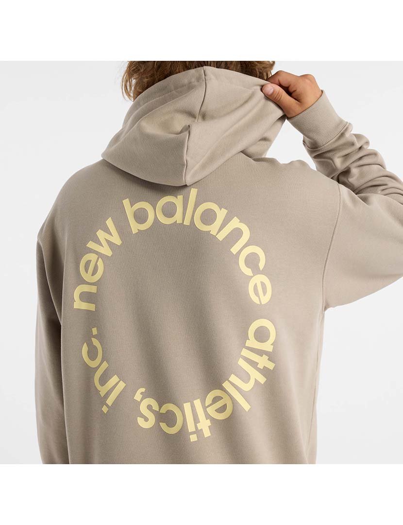 Sweatshirt Logo Circular Bege