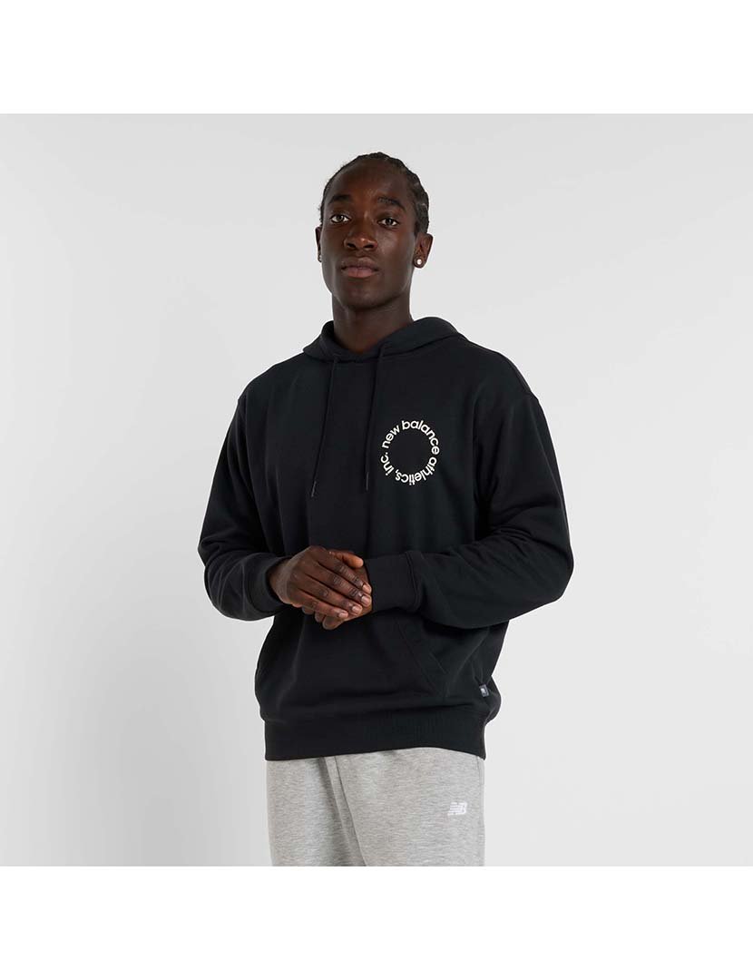 Sweatshirt Logo Circular Preto